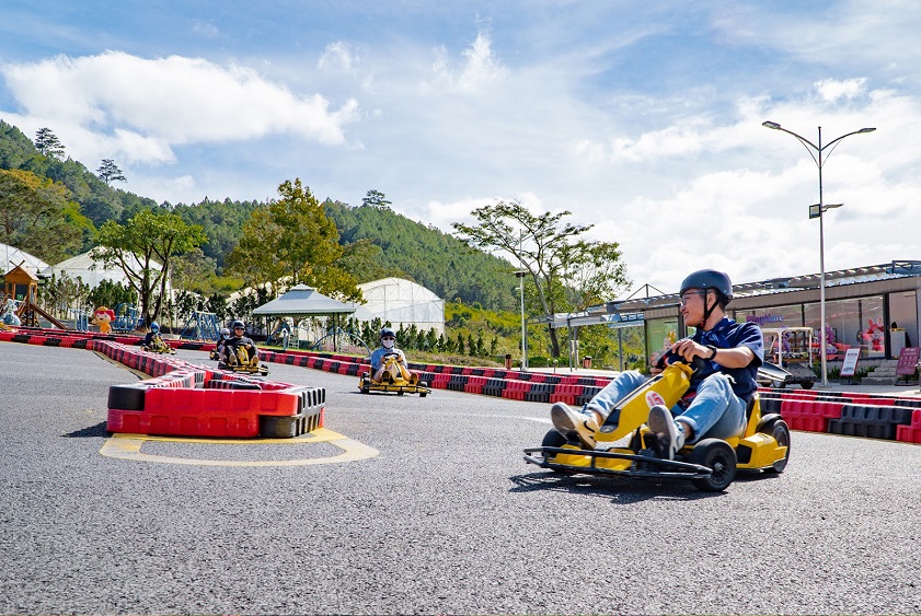 Go kart at Rung Thong Nui Voi Tourist Area