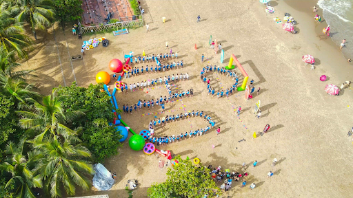 Các hoạt động tập thể trên bãi biển