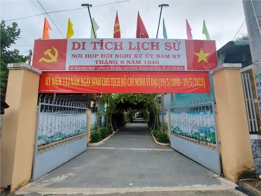 Historical sites in Hoc Mon