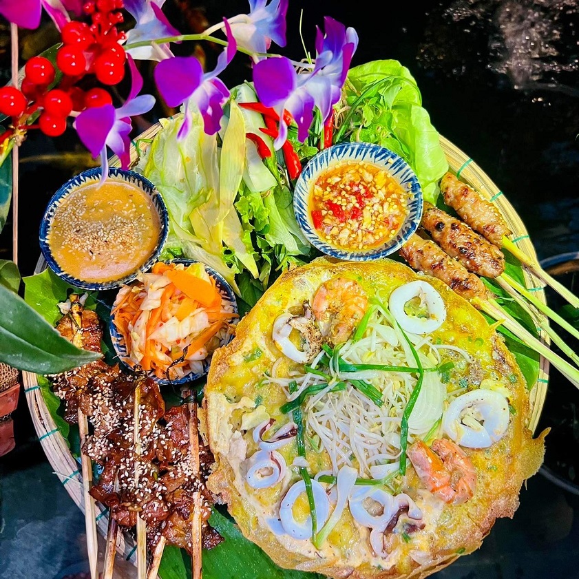 Hoi An pancake (banh xeo)