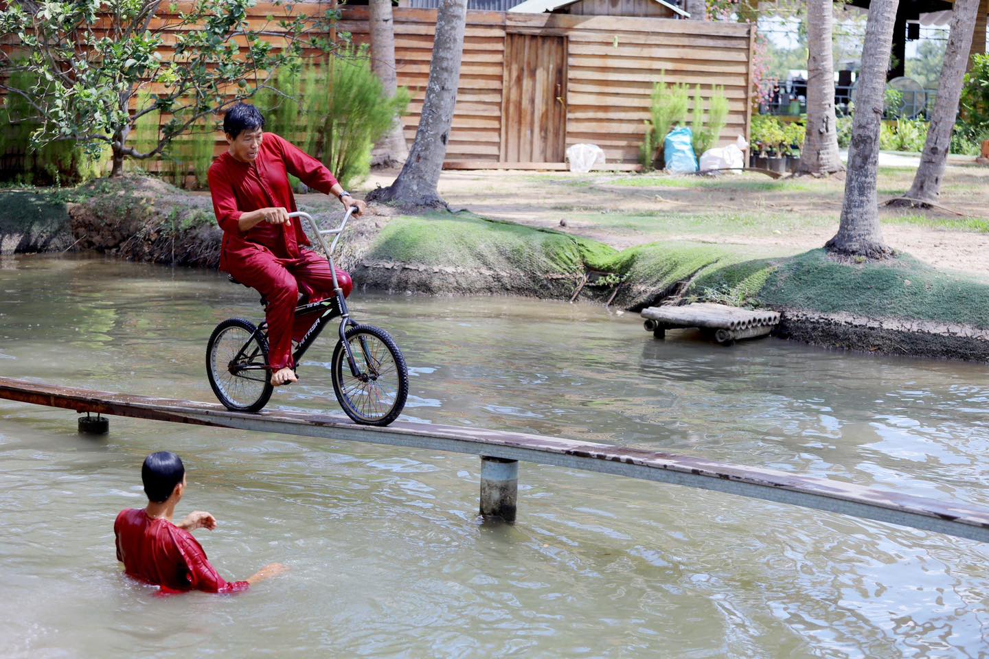 Monkey bridges Lang Be Ecotourism Site