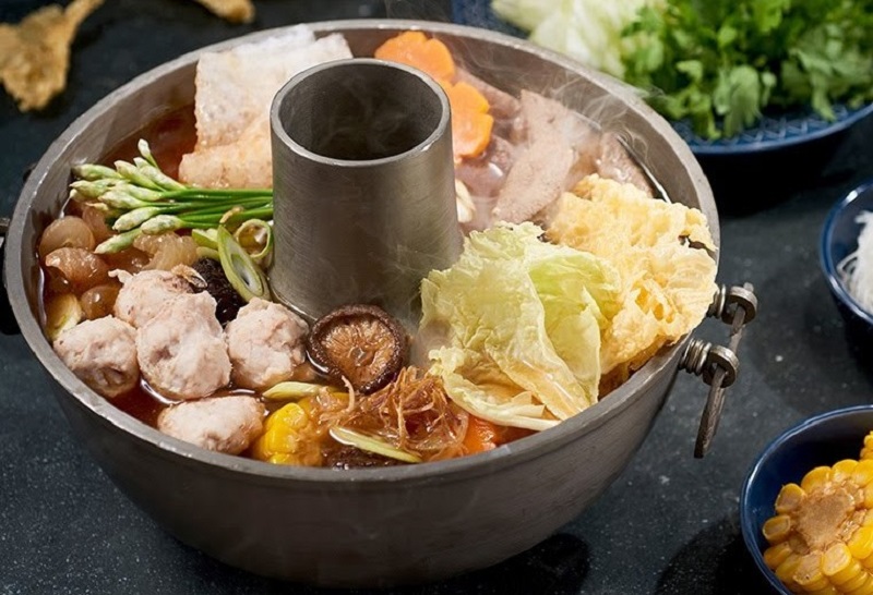 Lẩu Tả Pí Lù Đà Lạt Nồi lẩu Tả Pí Lù nóng hổi, hấp dẫn