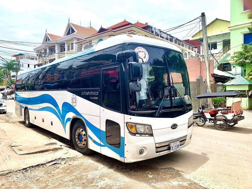 Siem Reap to Phu Quoc Olongpich Transport Luxury offers buses from Siem Reap to Ho Chi Minh City