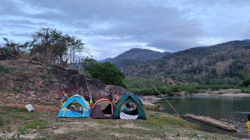 Phuoc Binh National Park is ideal for camping