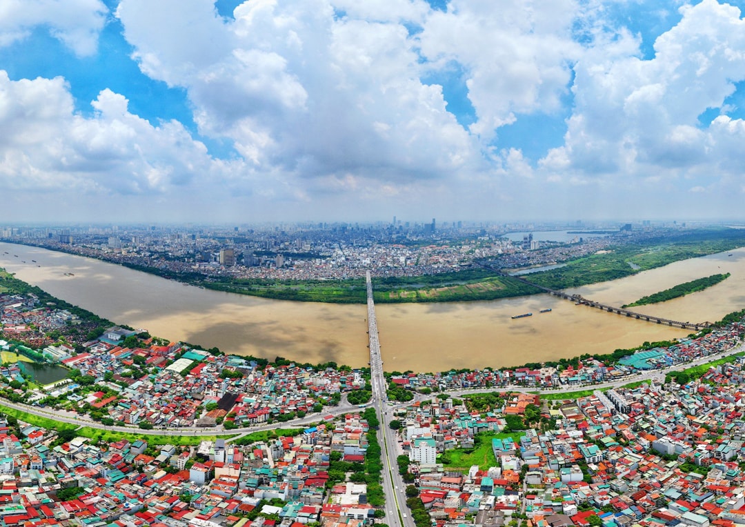 Red River in Vietnam