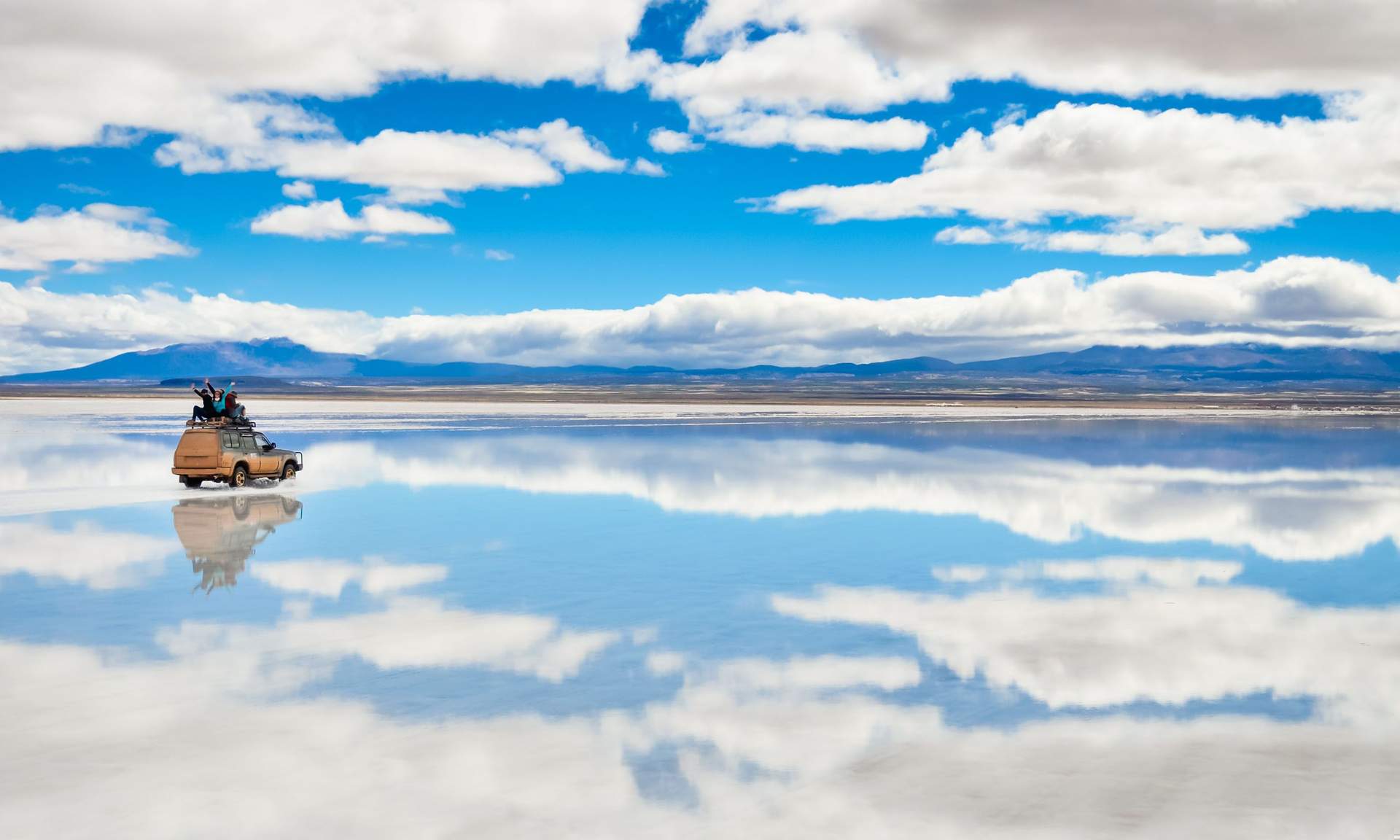 best countries to visit in April Salar de Uyuni in April