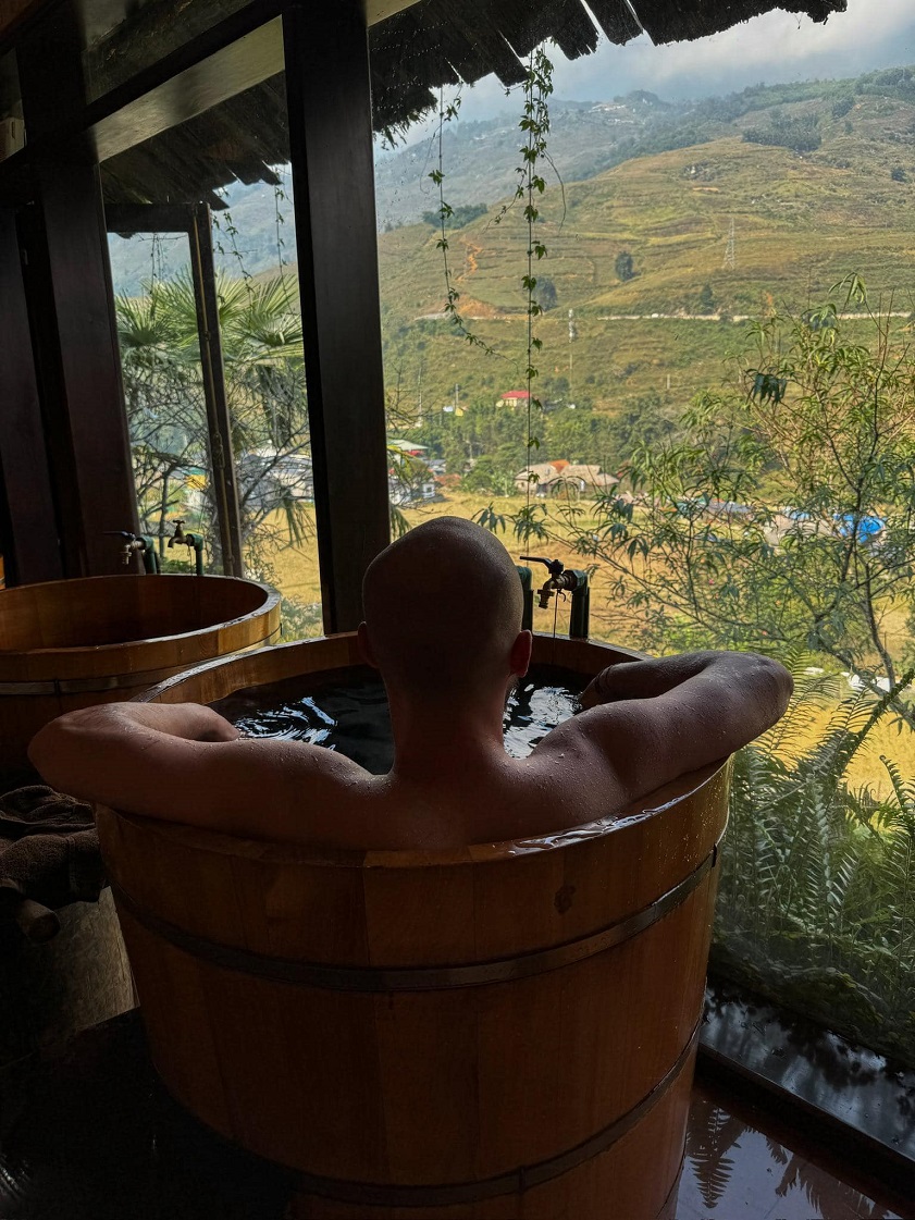 Soak in a Red Dao herbal bath