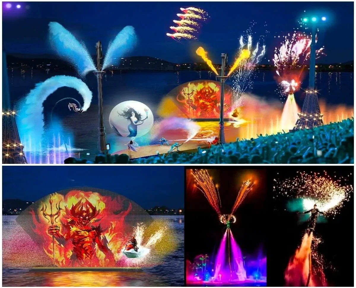 Stunt Show at Vinpearl Harbour