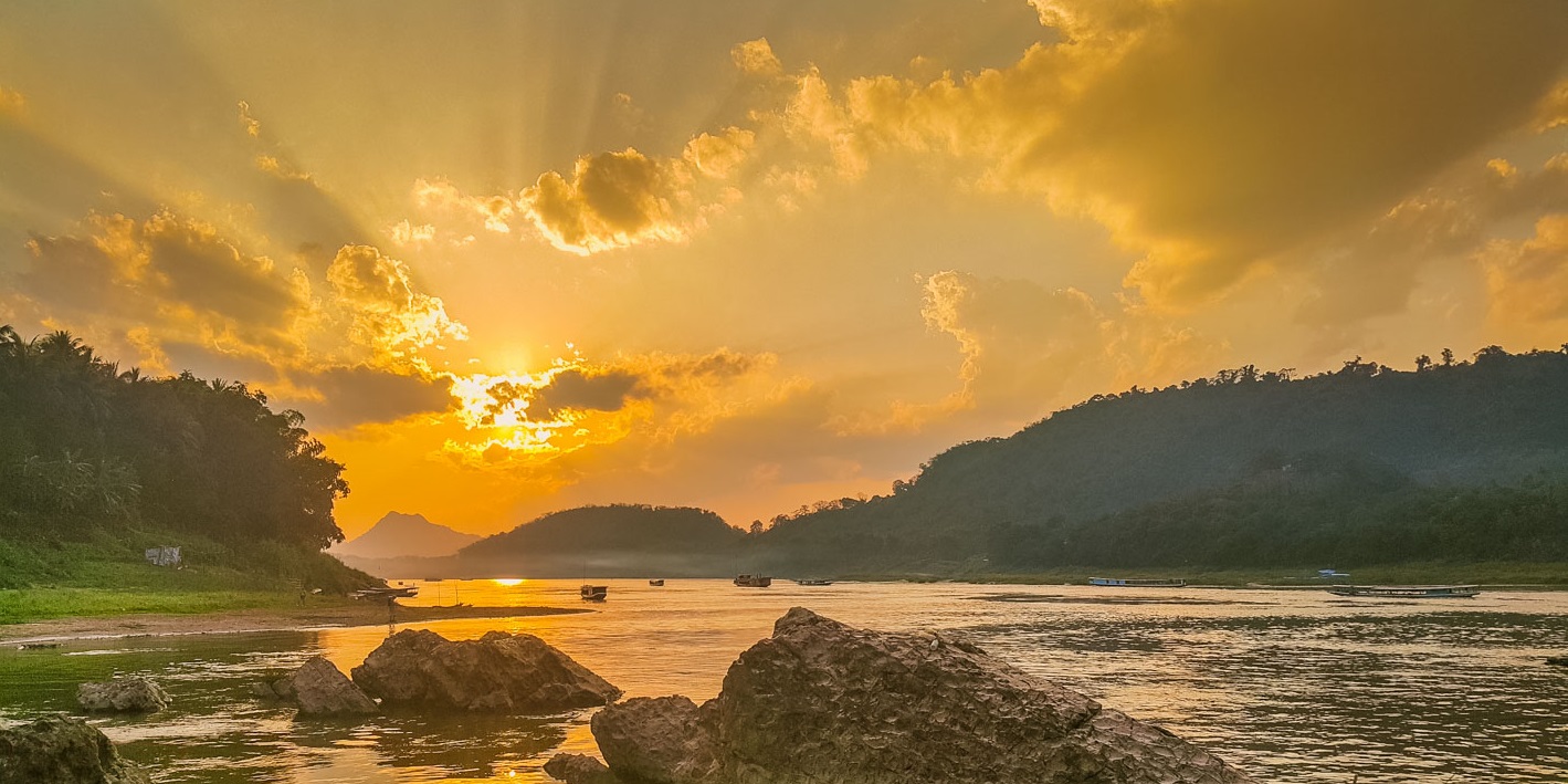 The Mekong River is one of the largest rivers in the world