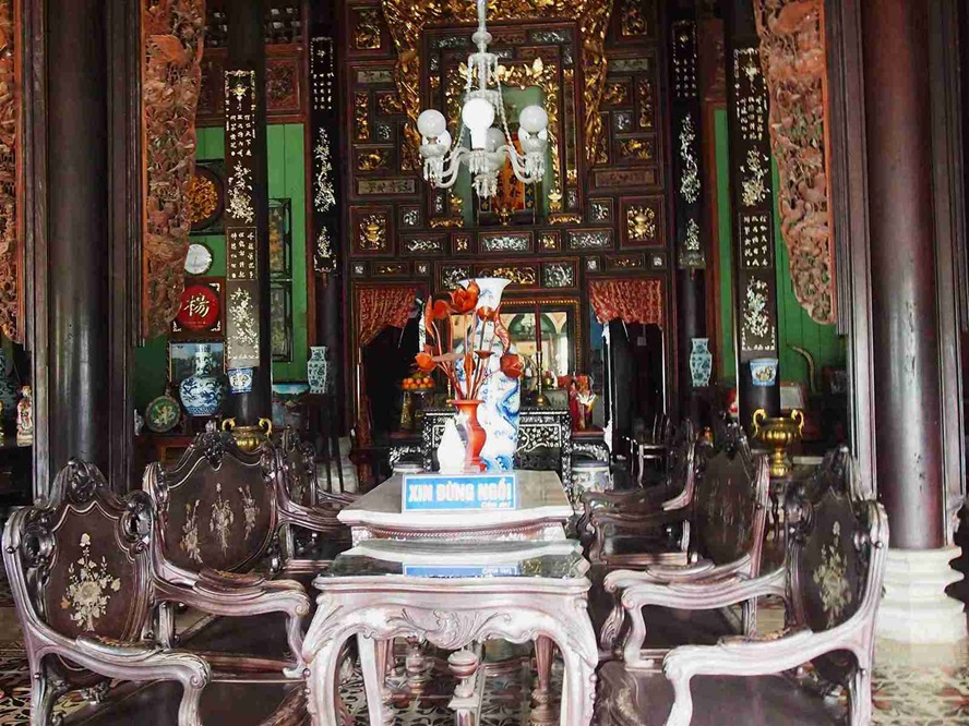 The architecture of the ancient house