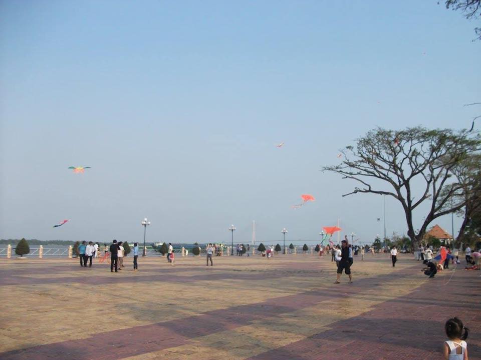 The playground at Song Hau Park is a must-visit destination for families