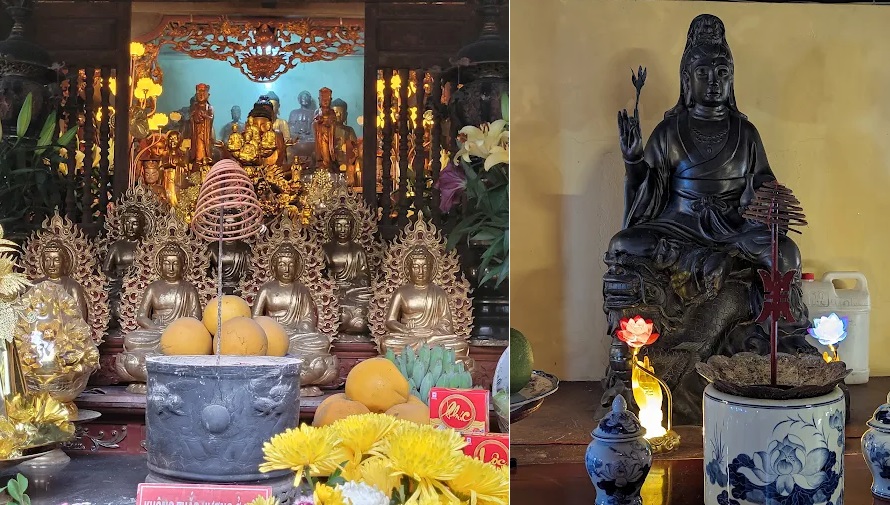 The precious ancient statues