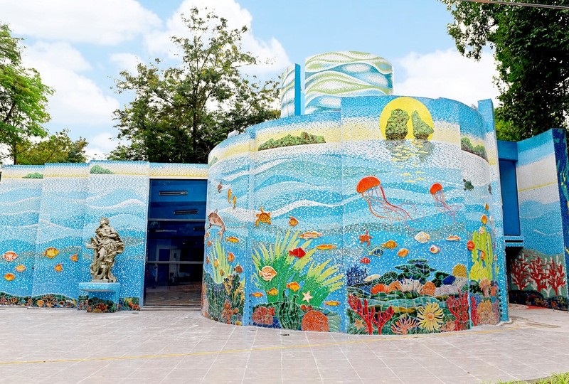 The new Mirror House in Thong Nhat Park (Source: Collected)