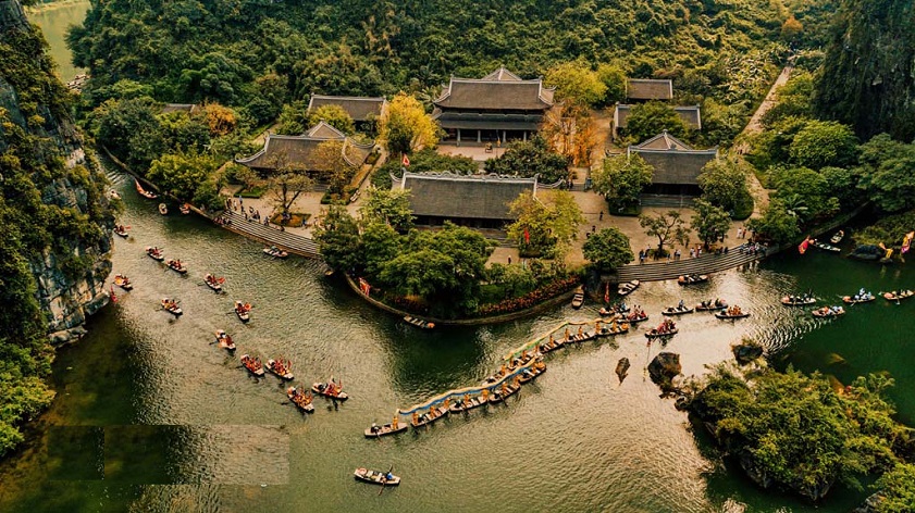 Trang An boat tour Trang An boat tour Route 2