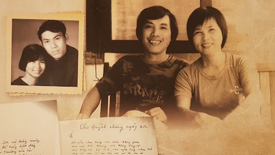 Vietnamese poets Xuan Quynh and her husband, Luu Quang Vu - a famous Vietnamese playwright