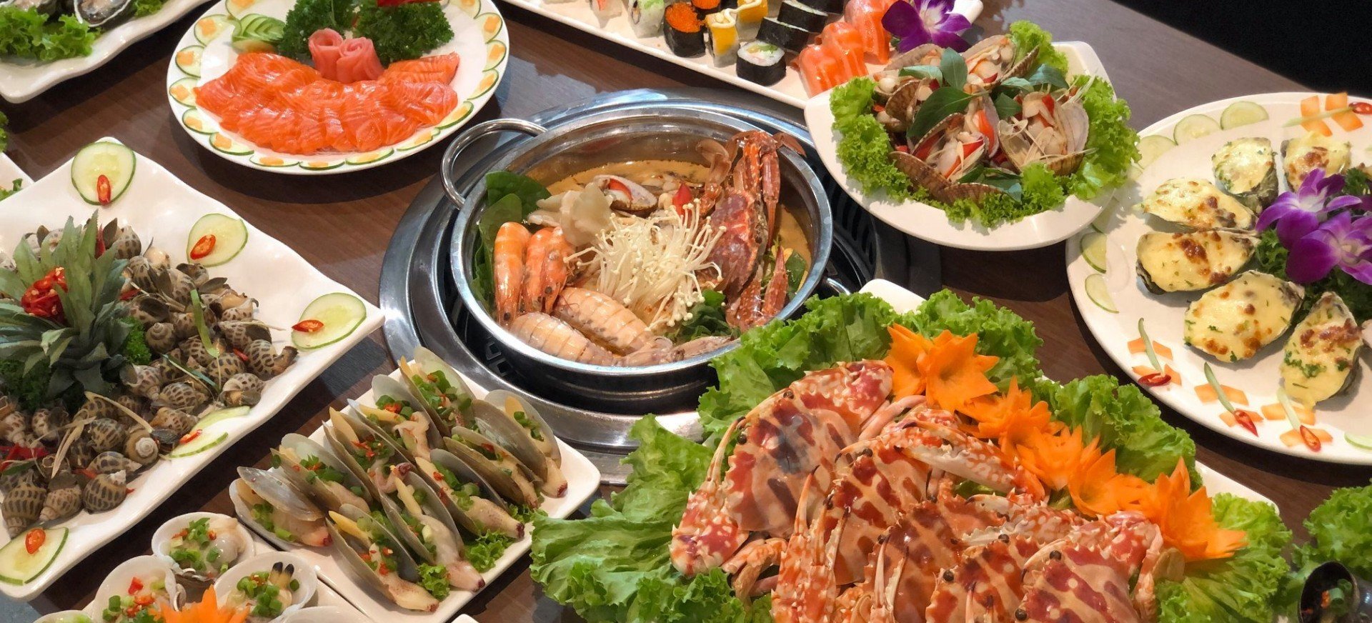 Vietnamese seafood soups