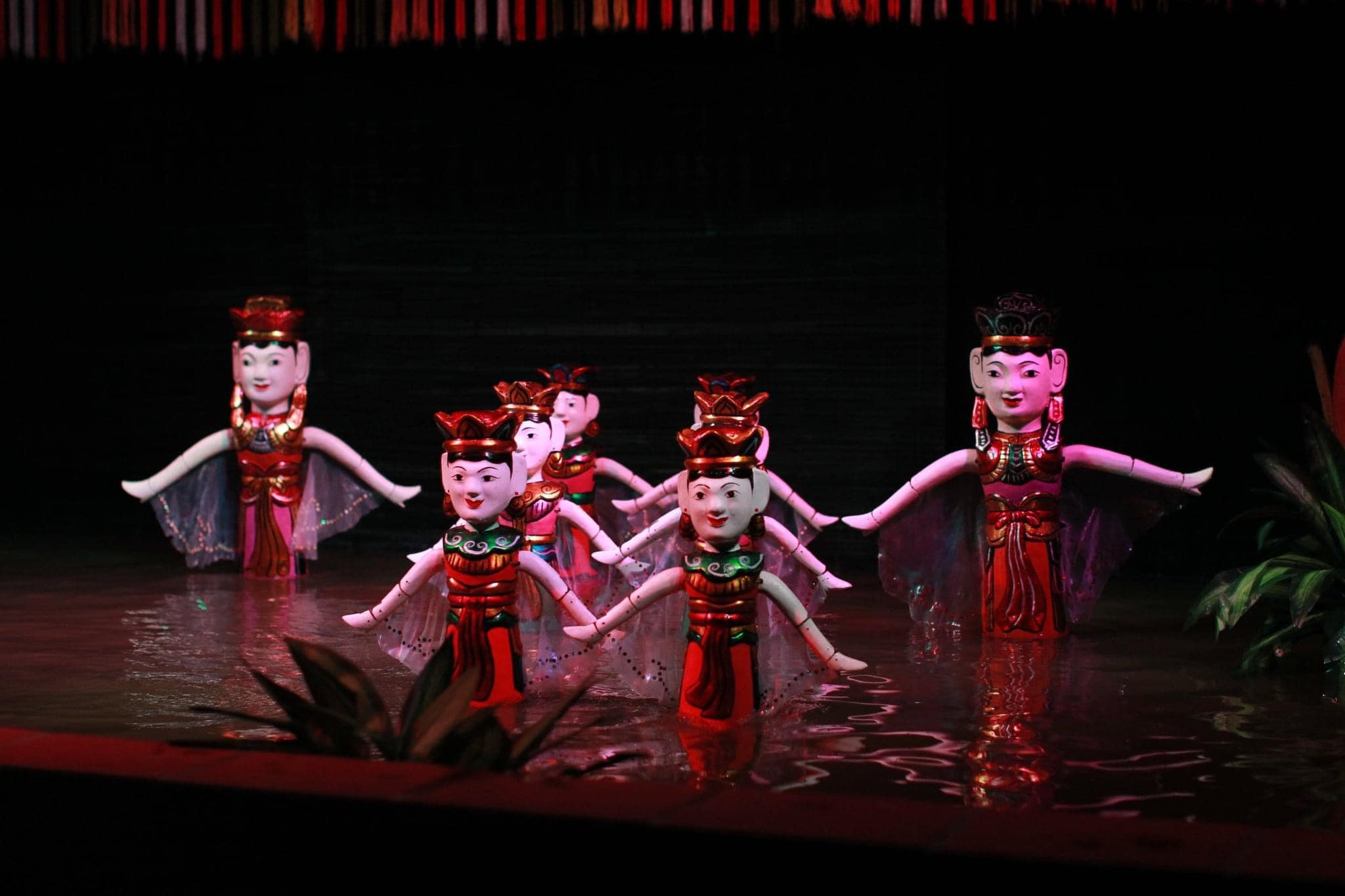 Water puppet theatres