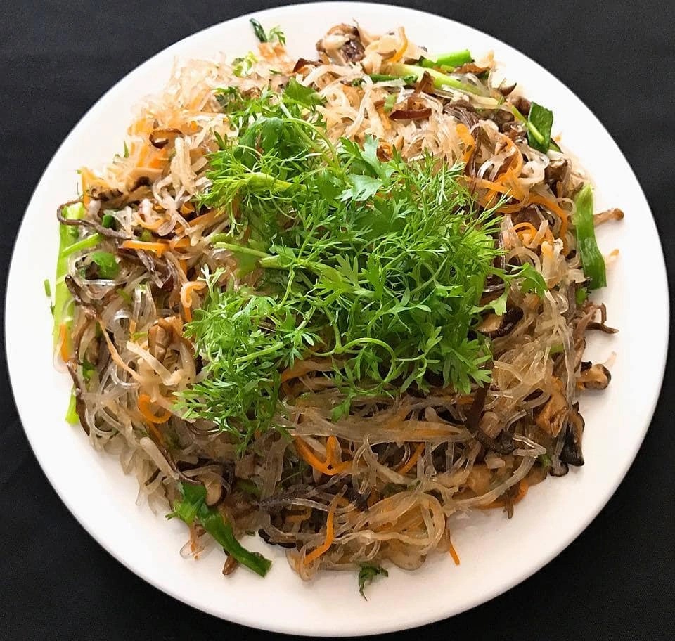 Hương vị đậm đà của bún xào ngán khiến thực khách nhớ mãi không quên