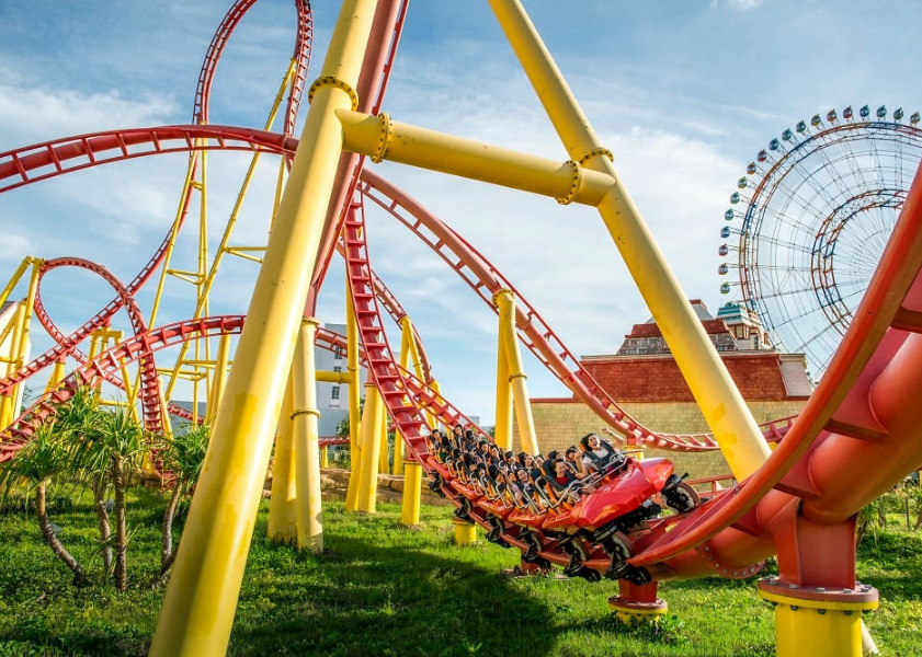 ăn sáng Rạch Giá Bạn sẽ có cơ hội thử thách với các trò chơi cảm giác mạnh đẳng cấp tại VinWonders Phú Quốc