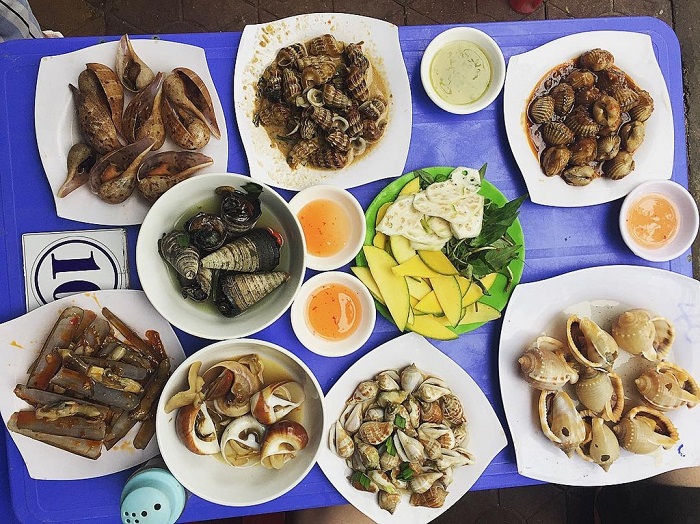 Thỏa sức thưởng thức các loại ốc tươi ngon tại Quy Nhơn