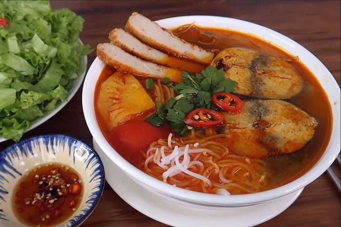 Bún cá Ngọc Liên thơm ngon, hấp dẫn 