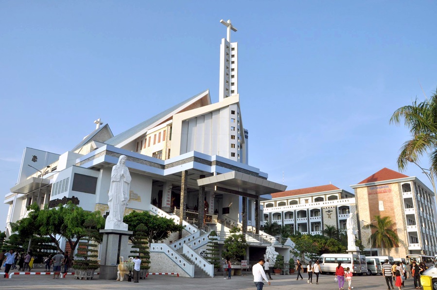 Tac Say Church is a significant Catholic church in Bac Lieu Vietnam