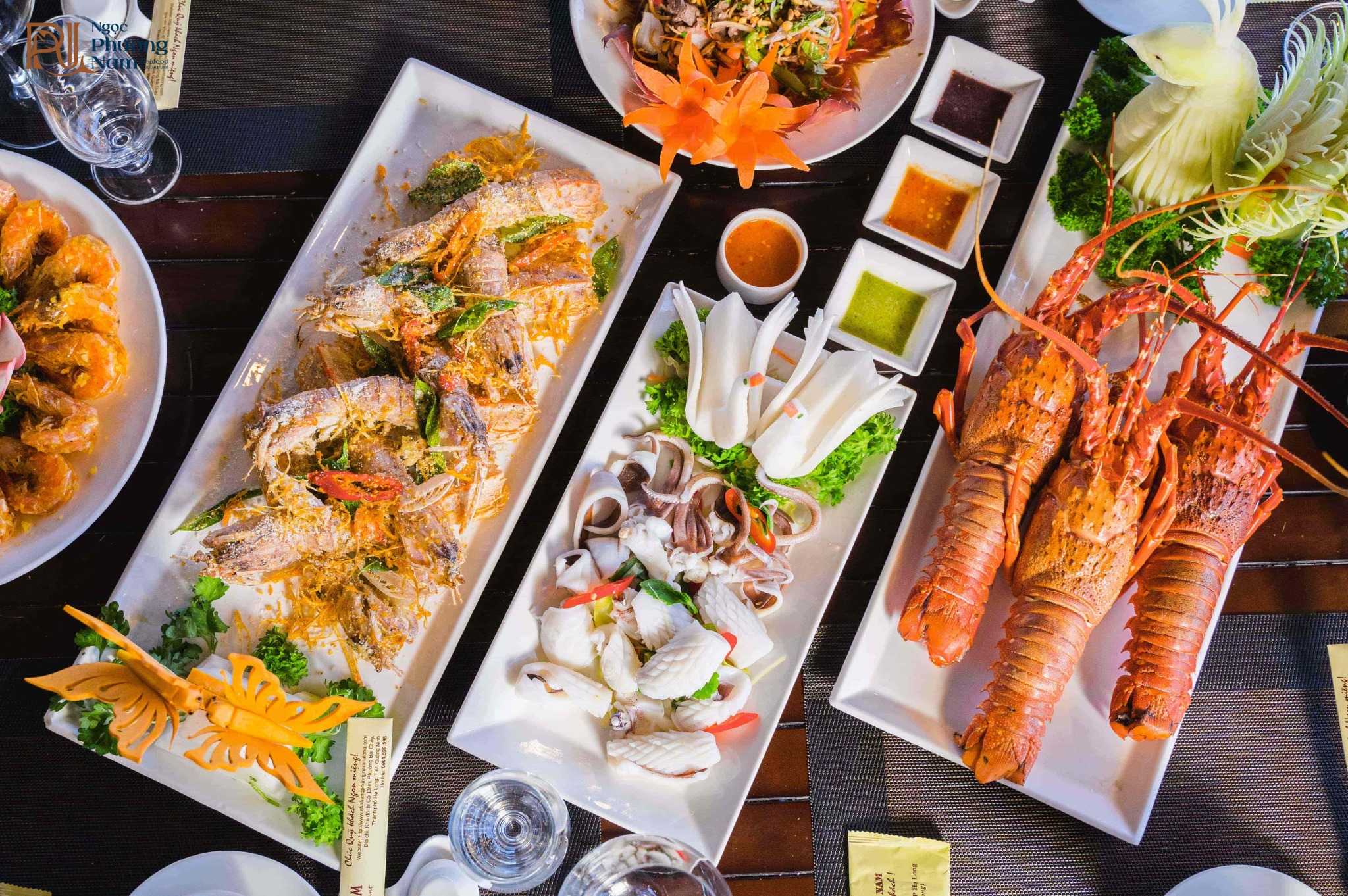Bãi Cháy Quảng Ninh Menu đa dạng giúp bạn dễ dàng lựa chọn món ăn