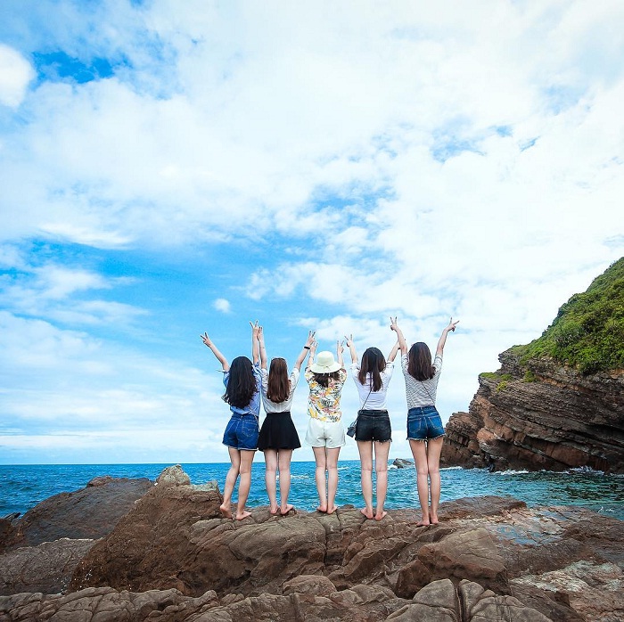 Bãi đá Cầu Mỵ Check-in triệu like tại bãi đá Cầu Mỵ