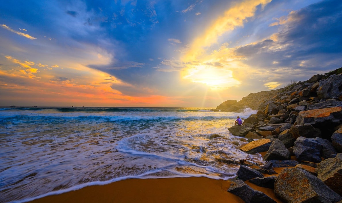 Bãi Tiên Phú Yên Khung cảnh bình minh lãng mạn tại Bãi Tiên