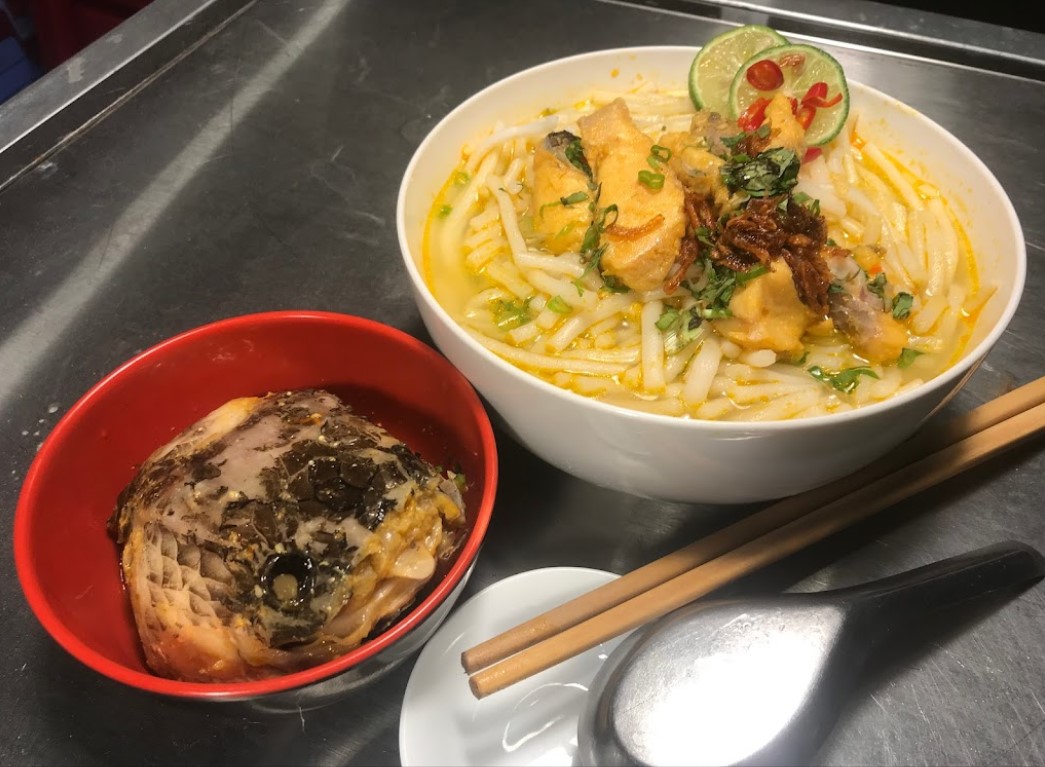 Sợi bánh canh dai dai, thịt cá lóc thơm mềm