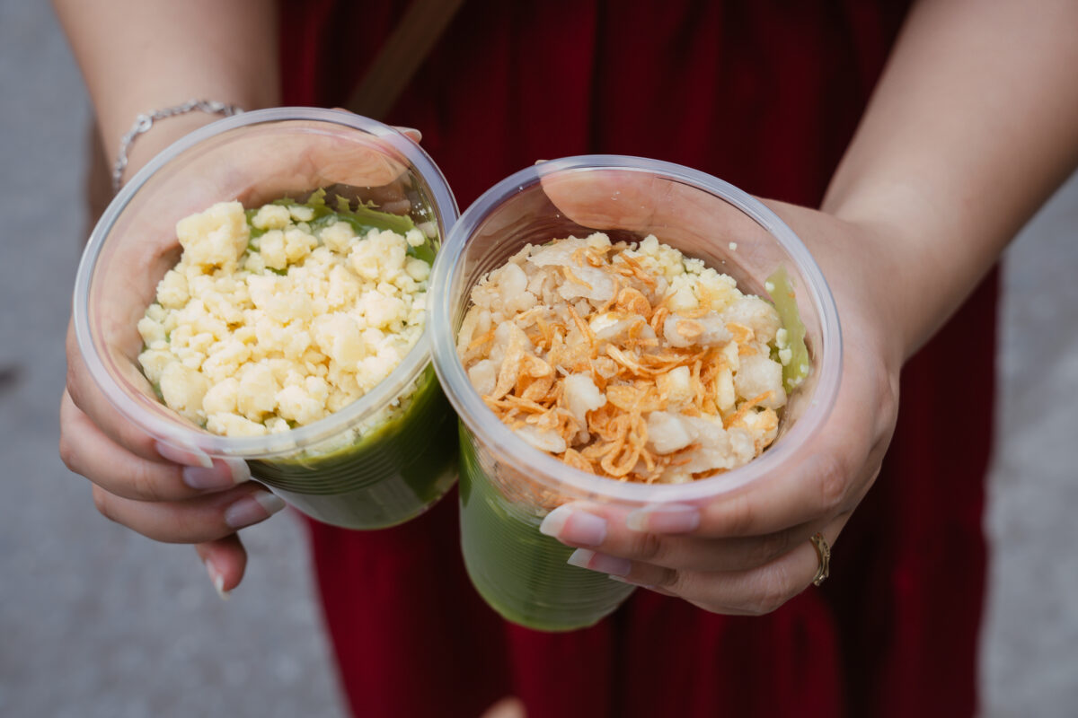 ăn gì ở Thanh Hoá bánh đúc sốt Thanh Hoá