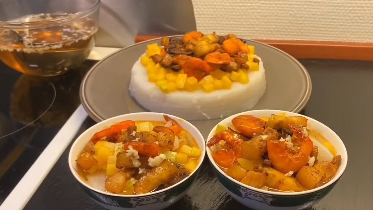 Món bánh đúc tàu ngày nay trở thành món đặc sản hấp dẫn du khách tứ phương