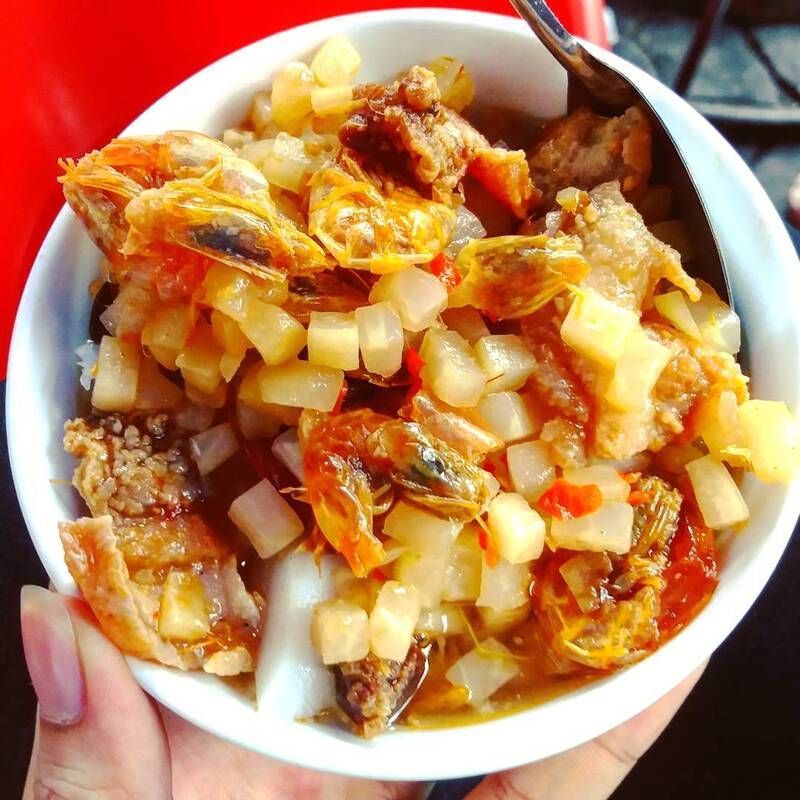 Bánh đúc bán ở chợ Lương Văn Can