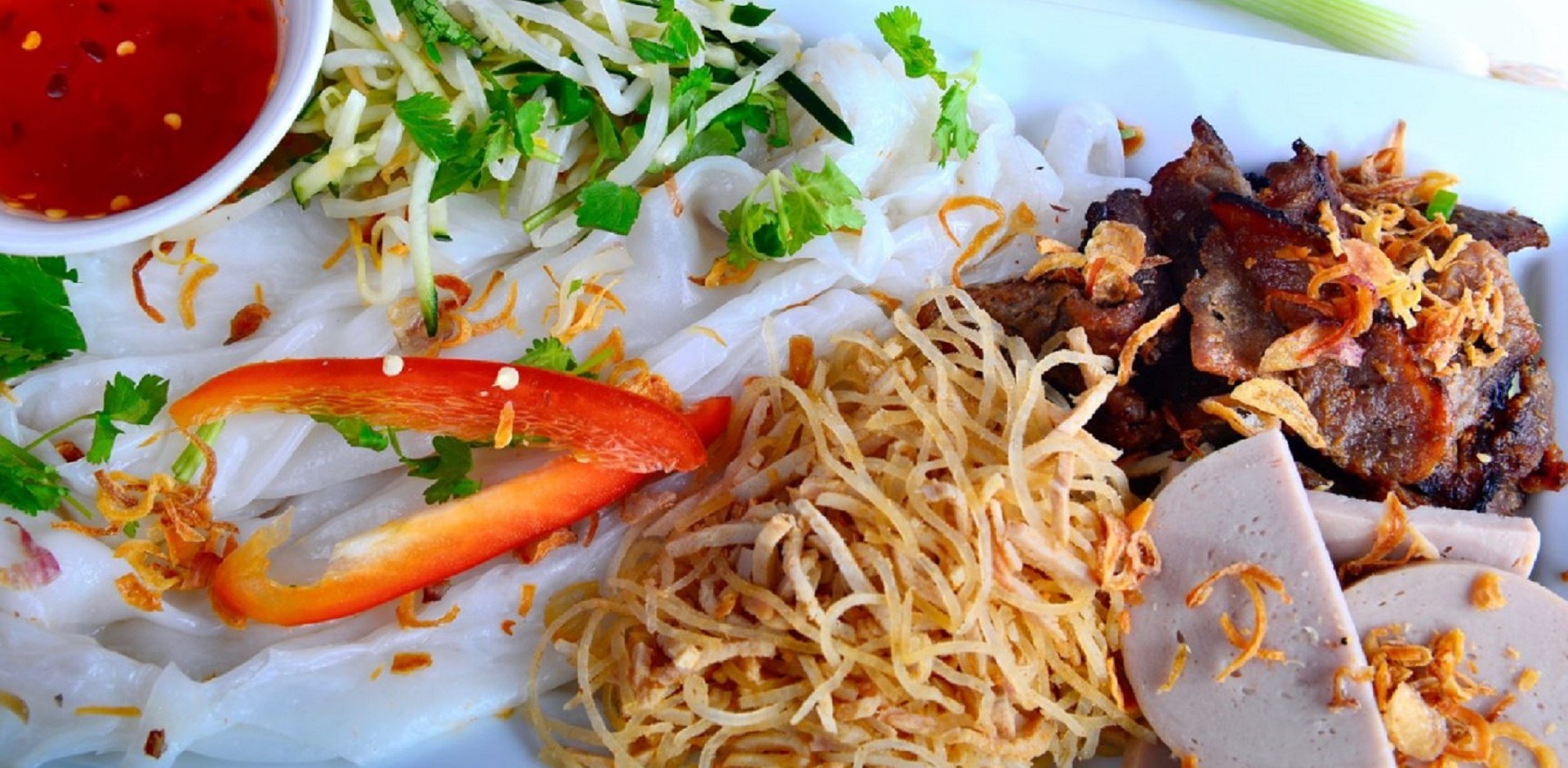 Bánh ướt thịt nướng Huế