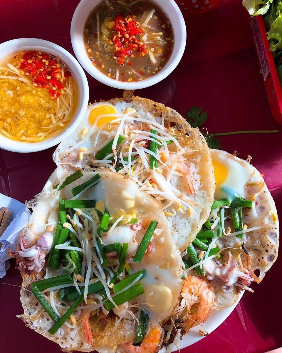 bánh xèo Phú Yên Bánh xèo cô Chi ngon có tiếng tại Phú Yên