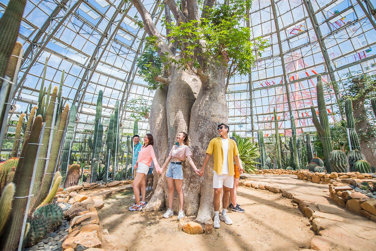 bánh xèo Phú Yên Chiêm ngưỡng “kỳ hoa dị thảo” tại World Garden