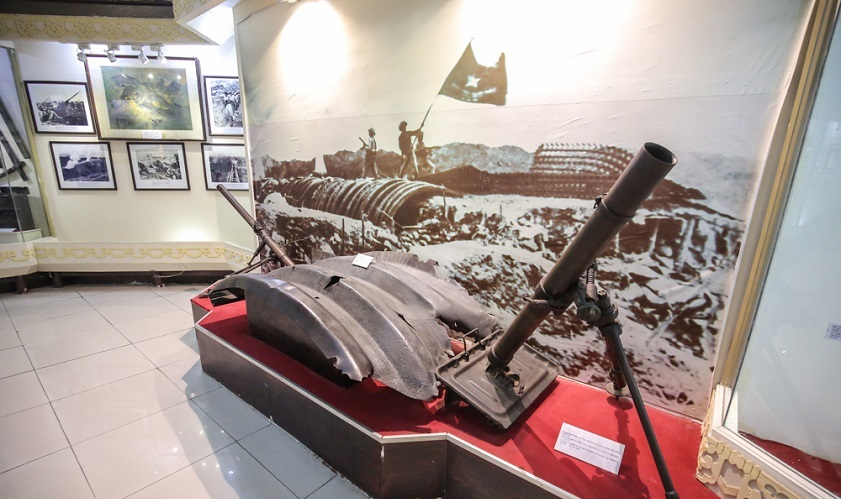 Hiện vật và hình ảnh tái hiện lại chiến thắng Điện Biên Phủ 1954 