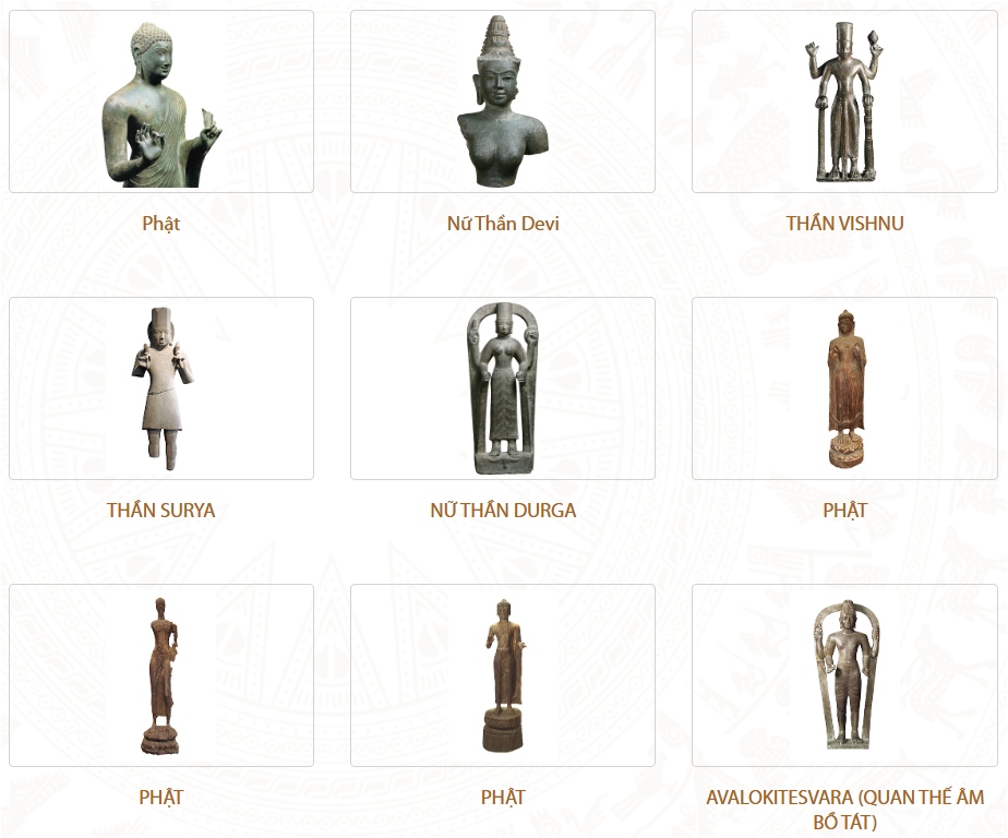 Bộ sưu tập Bảo vật Quốc gia tại Bảo tàng lịch sử Hồ Chí Minh