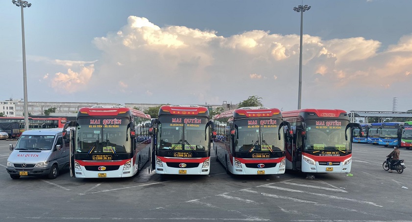 Bạn có thể lựa chọn nhà xe Mai Quyên để di chuyển từ bến xe khách Quảng Ngãi đi Kiên Giang 