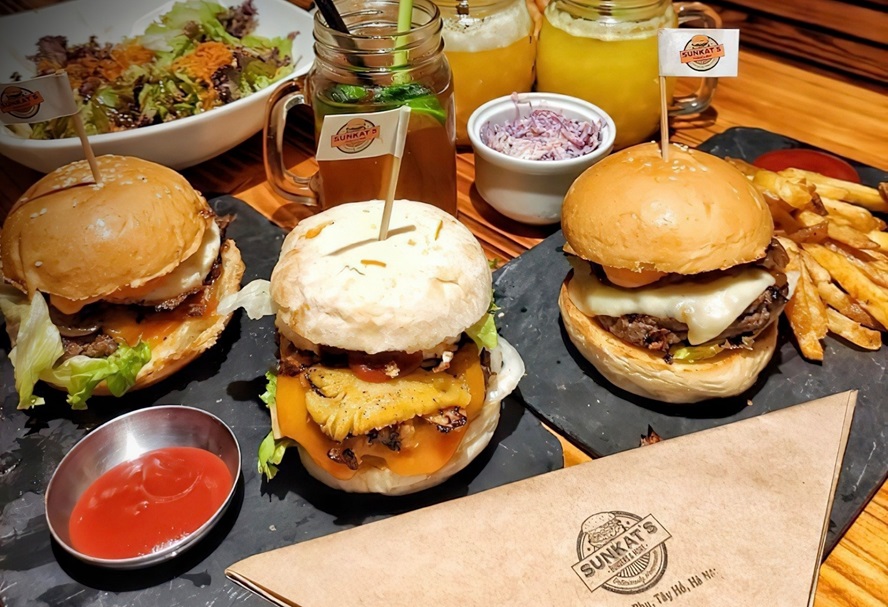 Best burgers in Hanoi