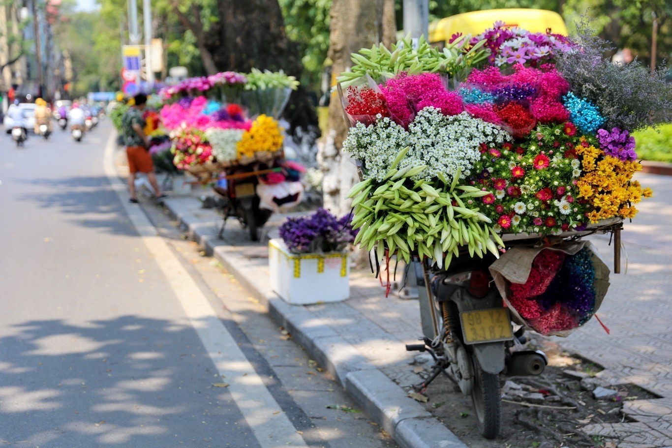 Admire the picturesque beauty of Hanoi in April