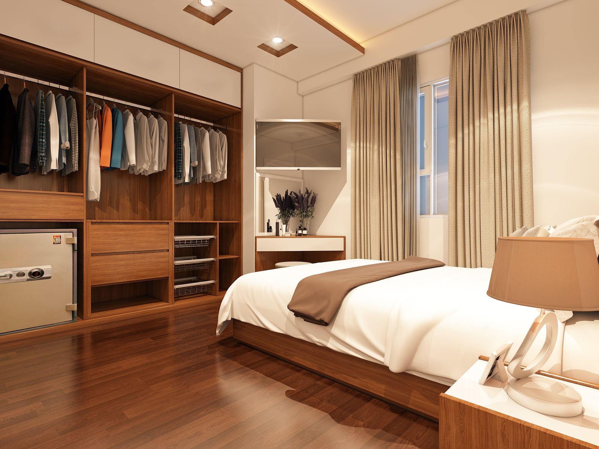 Bạn sẽ có một giấc ngủ ngon trong một căn phòng thoải mái 