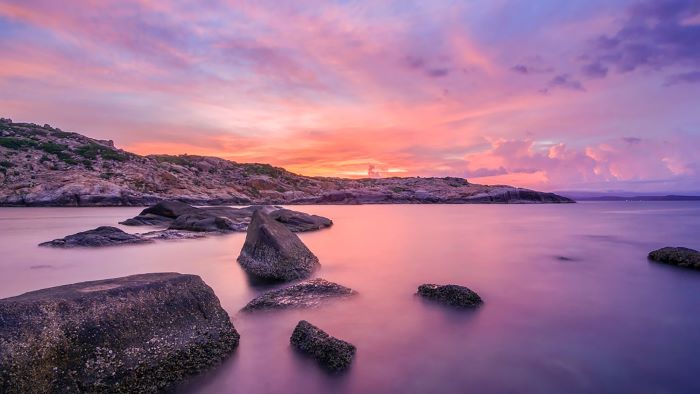 Vẻ đẹp trữ tình nên thơ tại biển Cù Lao Mái Nhà