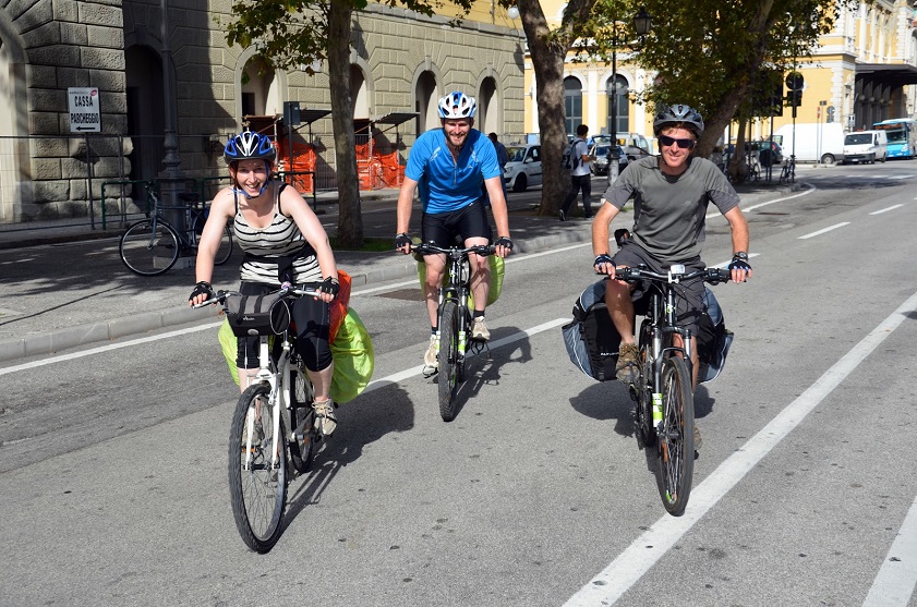 You can rent a bicycle for just 15,000 dong at Vibike