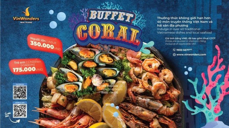 Buffet Coral tại VinWonders Nha Trang