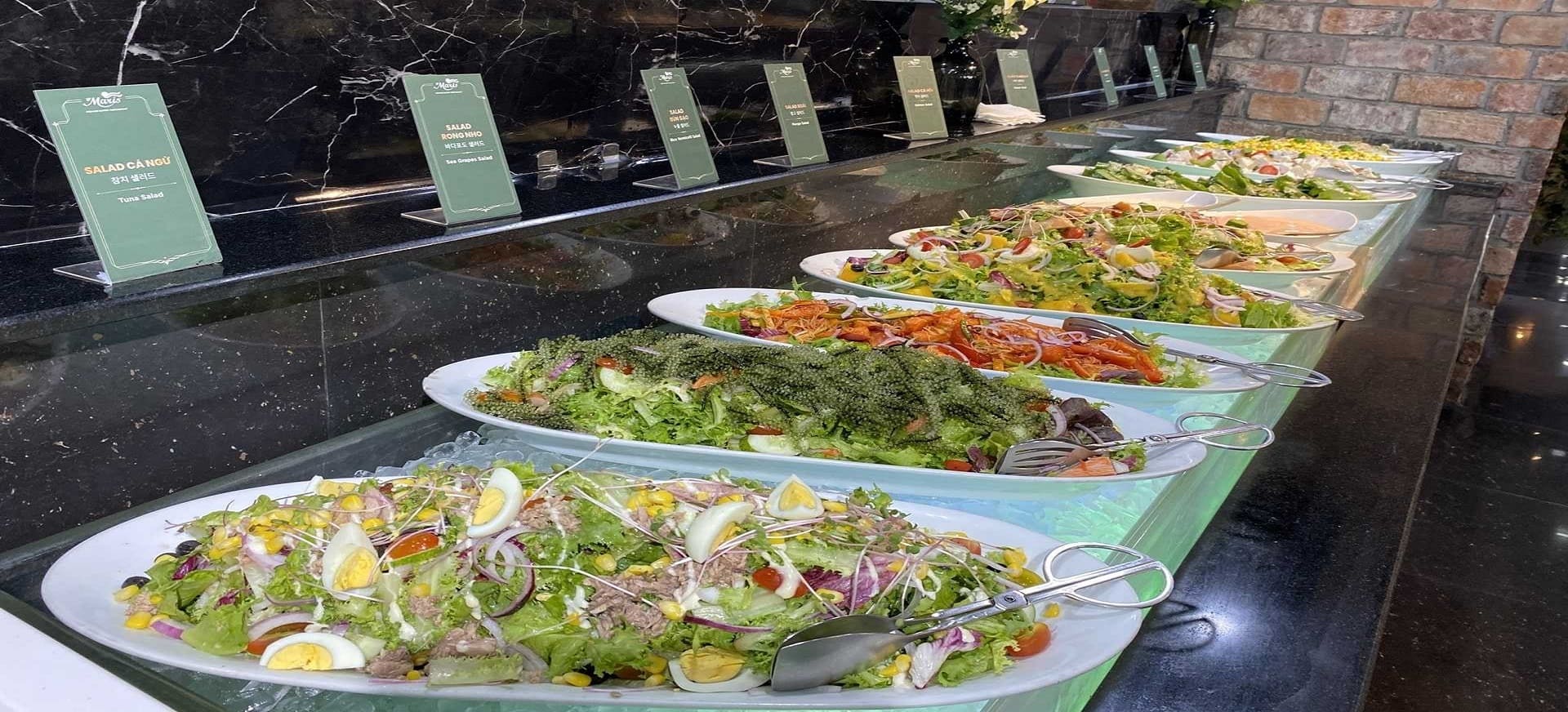 Buffet ngon ở Sài Gòn