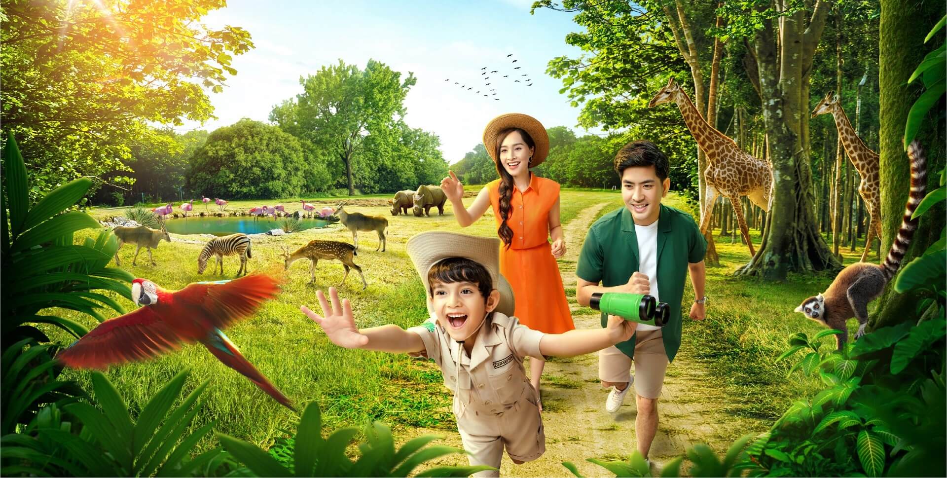 Bún cá Kiên Giang Khám phá thế giới động vật phong phú tại Vinpearl Safari Phú Quốc