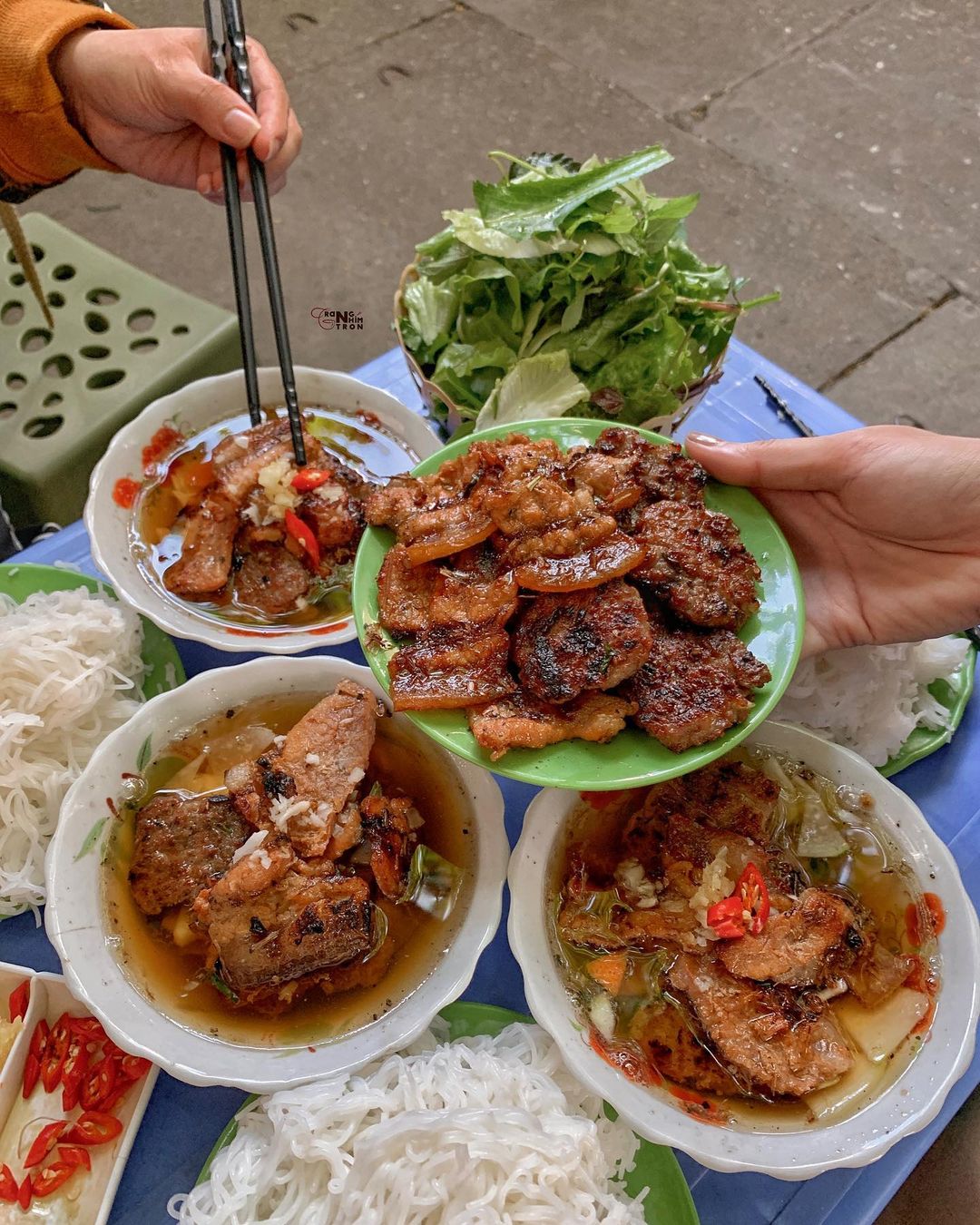 bun cha Hanoi