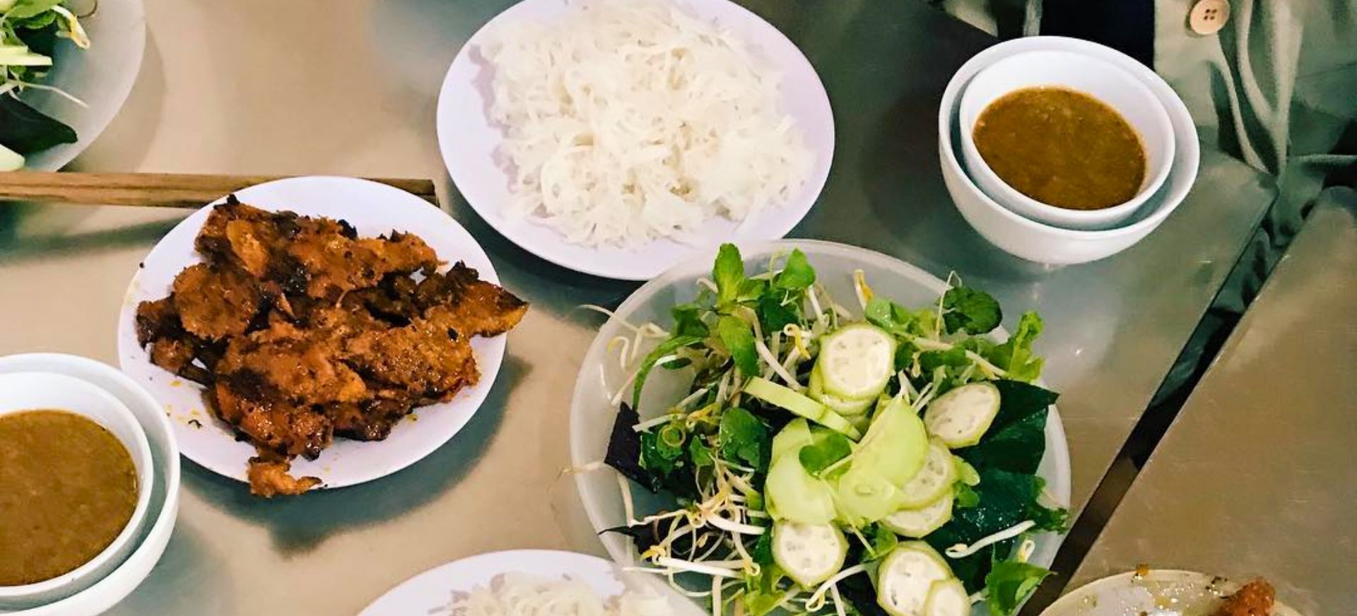 Bún chả nướng Hà Tĩnh