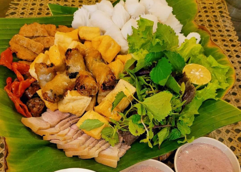 bún đậu mắm tôm Hải Phòng Bún đậu Bảo Chi là một quán bún đậu mắm tôm ngon ở Hải Phòng